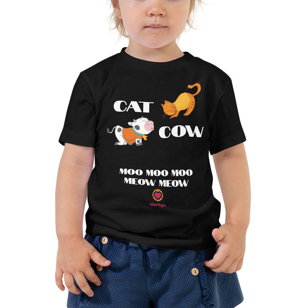 Cat Cow Toddler Premium Tee | Bella + Canvas 3001T