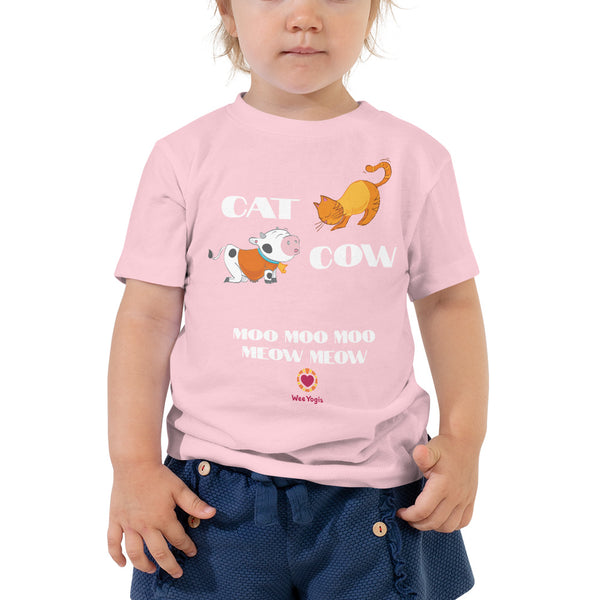 Cat Cow Toddler Premium Tee | Bella + Canvas 3001T